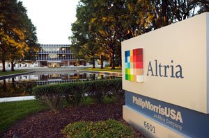  Altria to webcast results