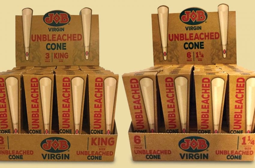  Job Virgin Unbleached Cone Packs