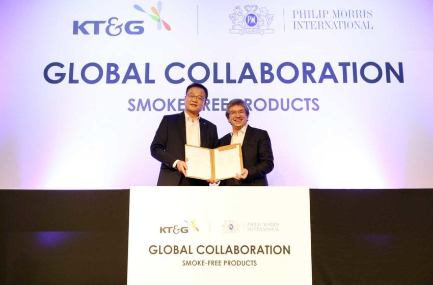  PMI and KT&G Announce Cooperation