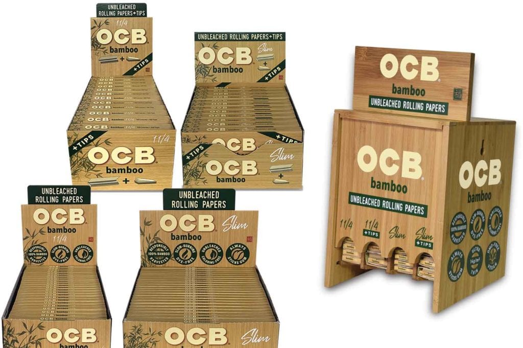 Rolling Papers OCB Slim Bamboo Rolling Paper Tips