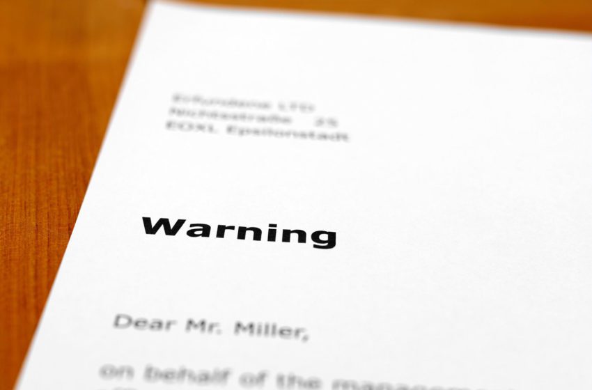  Warnings After ‘Refuse to Accept’ Notices