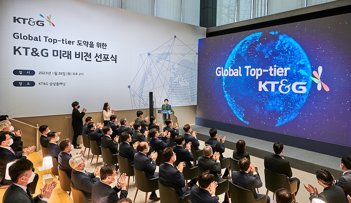  KT&G: Half of Sales from Abroad by 2027