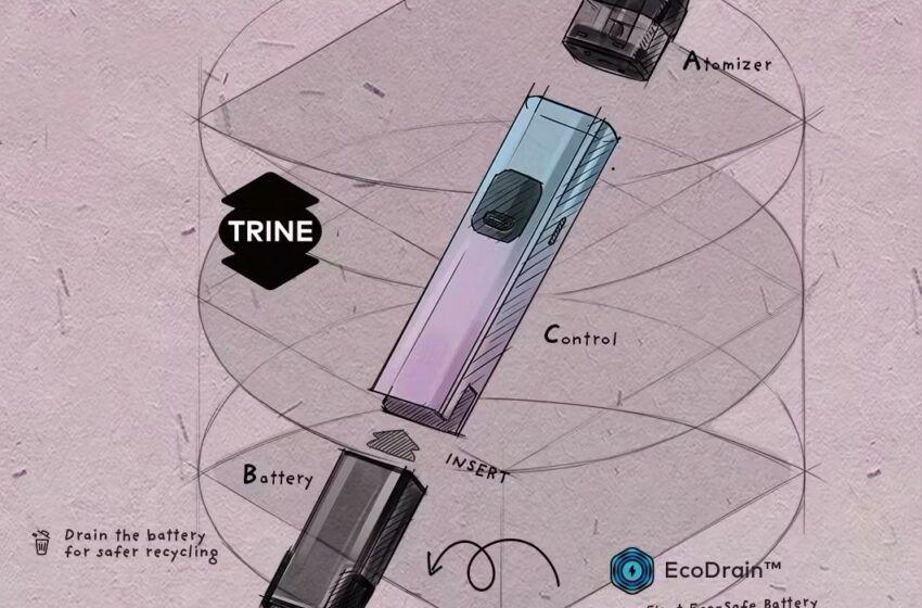  Innokin Launches ‘Trine’ Pod Vaping System