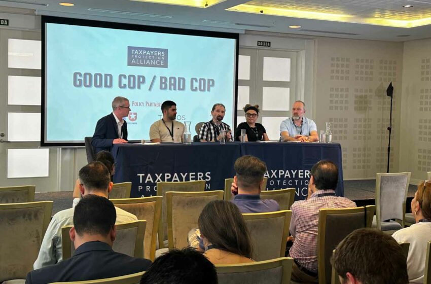  Taxpayers Group Holds ‘Counter COP’