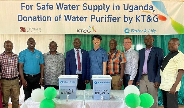  KT&G Provides Water Filters to Uganda